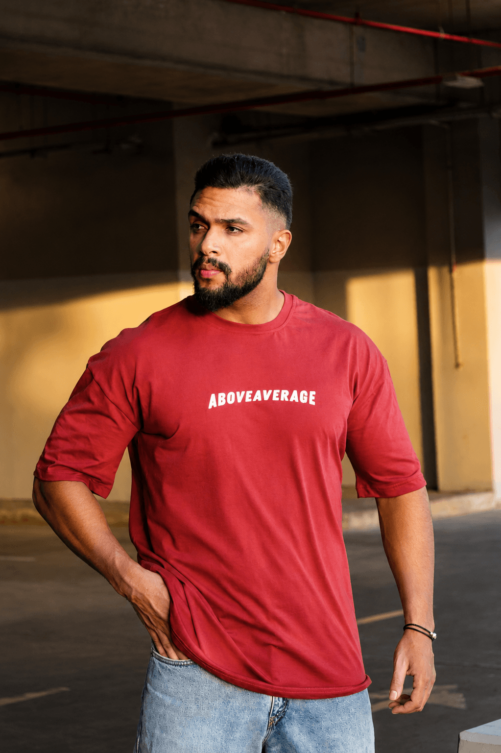 GymStreet Oversized Tee - Above Average
